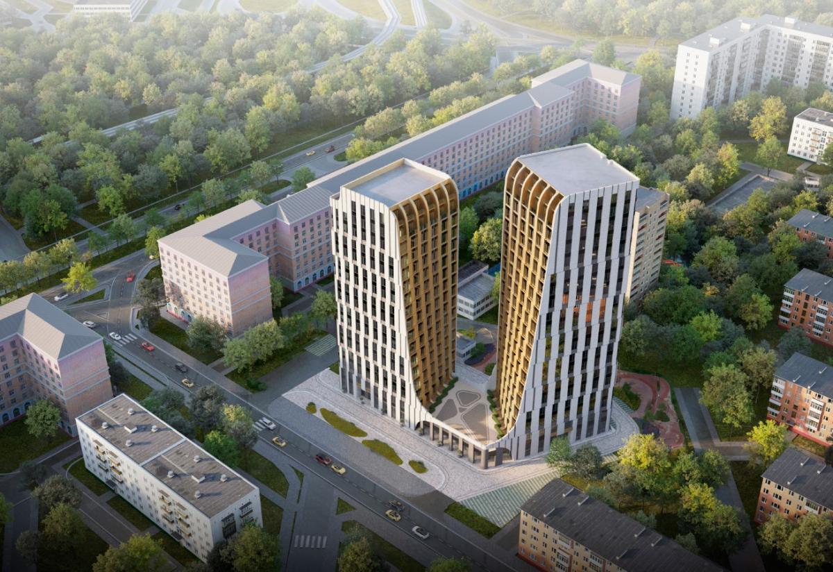 Жилой комплекс в г. Москве, ул. Цандера